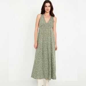 Old Navy Fit and Flare Floral Maxi Dress